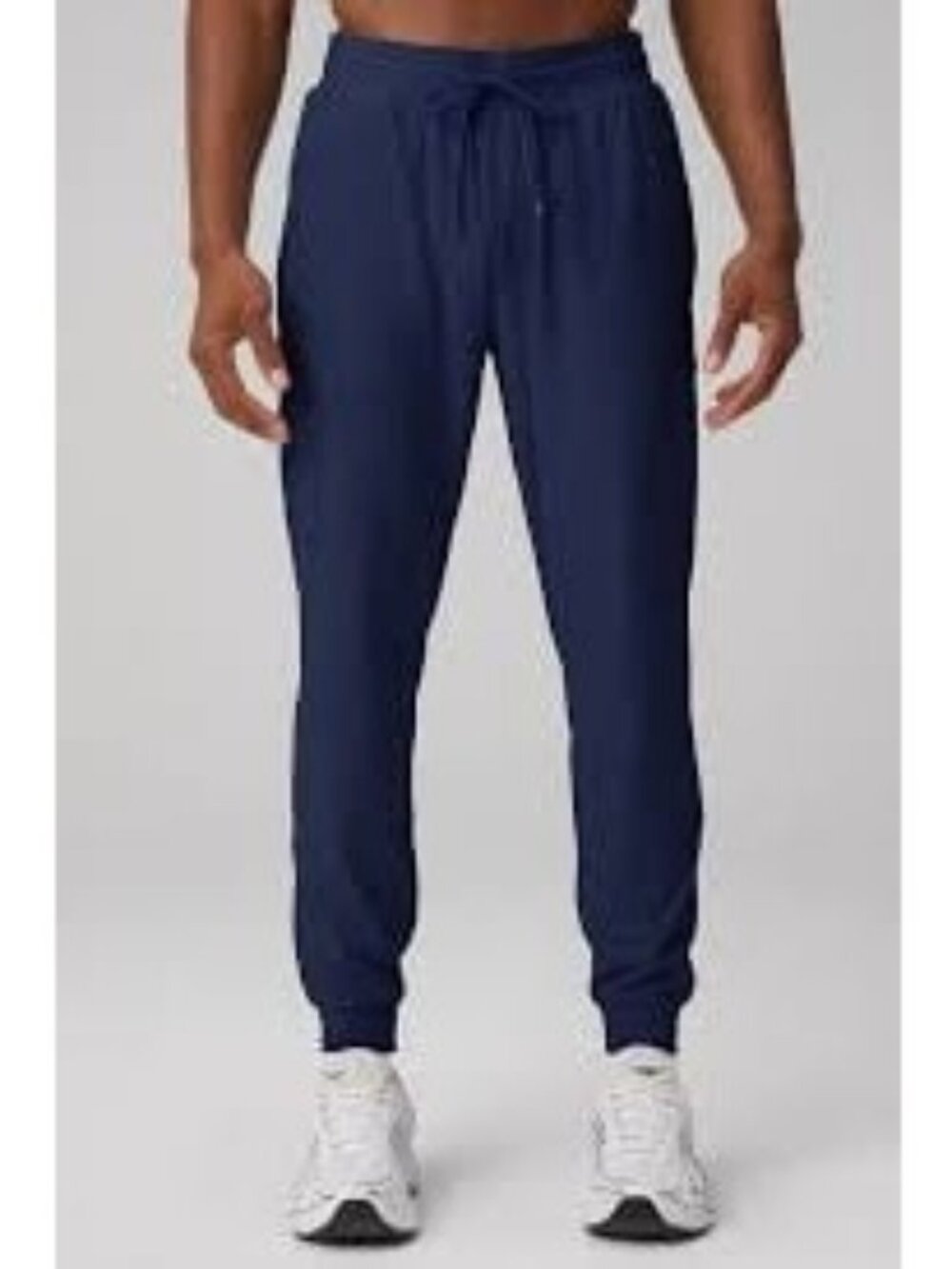 Fabletics The Cloud Jersey Joggers Deep Navy Heathered Active Pants Performance